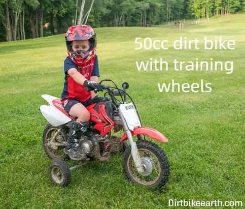 50cc dirt bike with training wheels