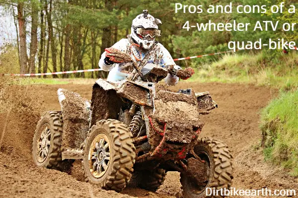 Pros and cons of a 4-wheeler ATV or quad-bike large