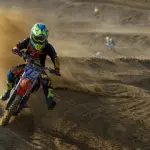 Dirt bike rider on Motocross track - Are Motocross Tracks Profitable small